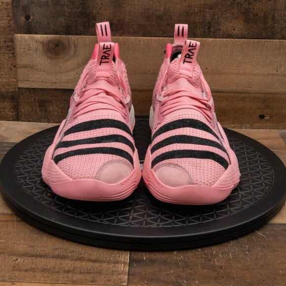 ADIDAS TRAE YOUNG 2.0 PINK TRAP HOUSE MENS ATHLETIC SHOES BASKETBALL PINK SZ 13 - Picture 2 of 9